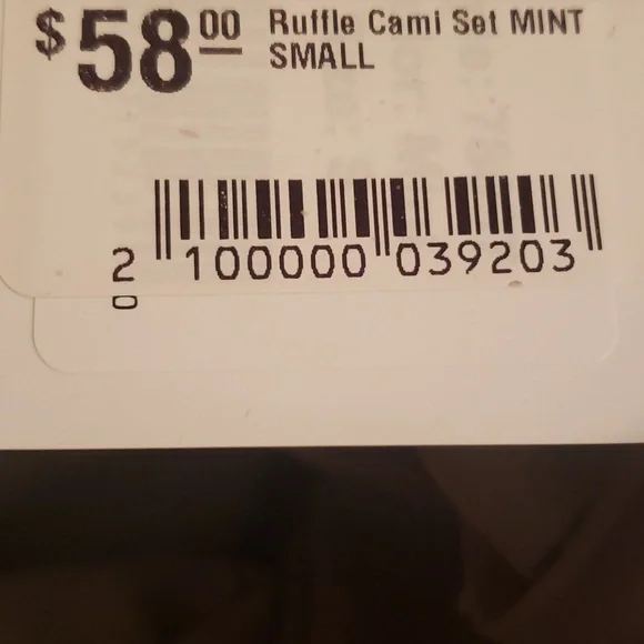 NWT - I Collection Sleepwear / Cami Set Sz Small - Picture 10 of 10